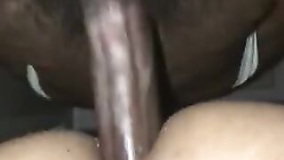 I take in my ass black cock