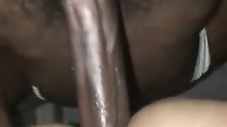 I take in my ass black cock