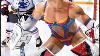 TRANS in SPORTS vol three. GOLF, HOCKEY, AND SKIING - Super hot AI generated Studs Athletes Toying Stiff in Gorgeous Crossdress Clothes