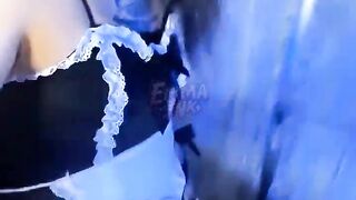 Trans maid bangs her married chief's caboose