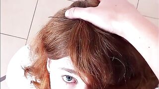 POINT OF VIEW Trans girlfiend lazy gargle