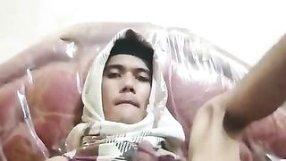 Crossdresser hijab Indonesia tarakan