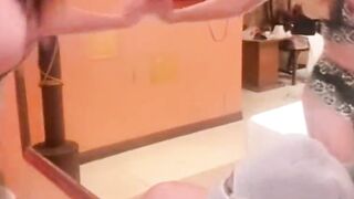 . Mind-blowing Chinese She-creatures Bang Other And Receive A XXL Man sausage In Butt sex Hump - -