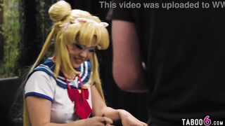 Futakuthon convention with Futa starlets and a bootylicious aficionado nymph