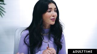 ADULT TIME - Intern Jane Wilde Is Welcomed With Moist Screw From CEO Jade Venus Observed By The Office