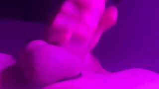 SeXXXy Soloboy In Rosy Light Flashes Off A Giant Man-meat: Just for You