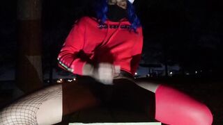 Santas' Bouncy Ass Monstrous Beefstick Elf Biotch Massive Pop-shot