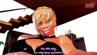 Femboy want Black COUGAR's Lollipop - Ebony T-girl Pounds Fellow in Hatch, THREE DIMENSIONAL Futa on Masculine