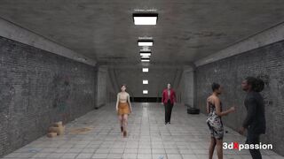 Neon Desires When the City Prefers You - Red-hot futa pokes rock-hard her luxurious big-titted marionette in the dungeon