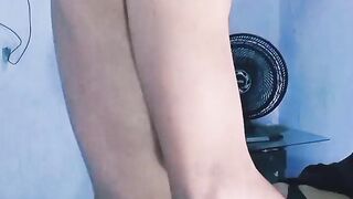 Teenagers from the favela, providing milk and slurping Wanessinha.