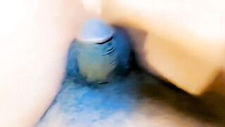 Onanism and peeing in like a stupid sissy fuckslut