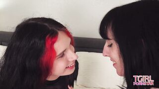 TGIRLPORNSTAR - Keeping It Real With Duo Eve and Gabby