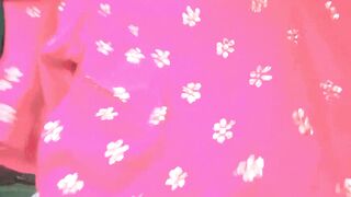 Indian Queer Crossdresser Bottom Gaurisissy real hardcore lovemaking in pinkish lehanga pressing her monstrous mounds