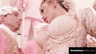 ''Let Them Gobble Pecker'' Trans INTERCOURSE with Goddesses & Butlers Lead By AUBREY KATE