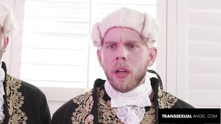 ''Let Them Gobble Pecker'' Trans INTERCOURSE with Goddesses & Butlers Lead By AUBREY KATE