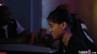 Diminutive man meat t-model Khloe Kay lovemaking with a biker stud after they encountered in a club