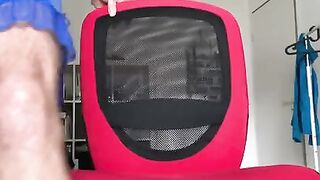 Fatima - getting off in undergarments and hijab under sundress