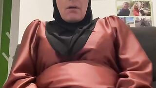 Fatima on couch again