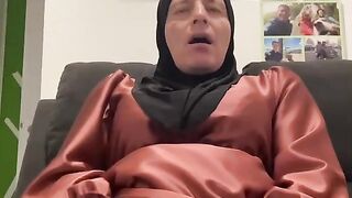 Fatima on couch again