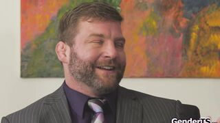 So are you going to anal bang your hot shemale boss or not?