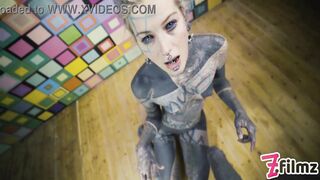 Tat duo FIRM POINT OF VIEW FUCK-A-THON - BUTT SEX pulverize, gapes, messy SUCKY-SUCKY, rectal internal cumshot, damsel ejaculation