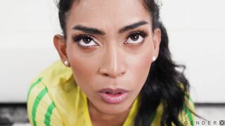 After The Overpower Channel Squad Avery Lust And Victoria Grant Poke The Idiot