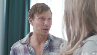 Axelle Rose Gets Help From A Neighbour Ethan Chase And His Boner