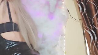 Spandex she-creature rich baby