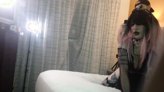 Gothic Trans Dame Romped