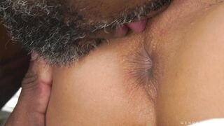 Ash-blonde Transsexual With Sugar Father