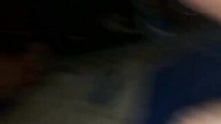 Pierina inhales a boner with a rubber