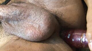 Having retired in the guest room after work, the trans woman commenced to exhilarate herself and jack