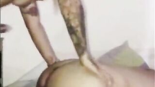 TRANS PORKED STIFF IN THE BREEZY'S BUTT