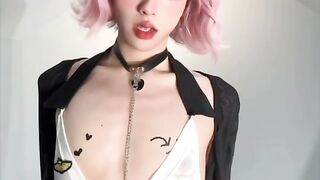 Asian Sissy Femboy Costume play
