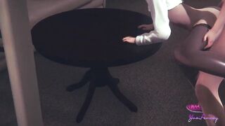 Yaoi Femboy - POINT OF VIEW Kitten x Leo Blowbjob and rear end-fashion without a condom - Sissy Asian manga anime shirtlifter pornography