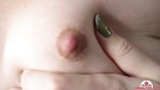 CANADA TGIRL - Nora Amour Experiencing Lewd In The Kitchen