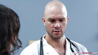 Doctor my trans ass is too tight to get analed by a big dick