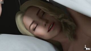 Meaty hooter Chinese honey gets jizz unloaded as the BIG BLACK COCK futa Manager long sausages her fresh PHAT ASS WHITE GIRL secretary