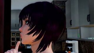Insane dickgirl desired to gobble the anal invasion of a ultra-cute dude, after that she torn up his caboose decently - Super-sexy THREE DIMENSIONAL Hermaphroditism on Masculine