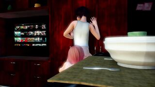 Insane dickgirl desired to gobble the anal invasion of a ultra-cute dude, after that she torn up his caboose decently - Super-sexy THREE DIMENSIONAL Hermaphroditism on Masculine