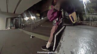 Kicking in Mexico City, Public Fucky-fucky (Violettapigtails:OF)