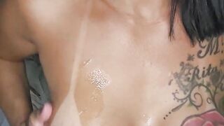 My acquaintance from my course came over to my building and I breastfed him and guzzled his milk.