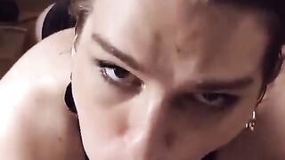 Melody's playboy bunny casting, suck and enormous fuck stick