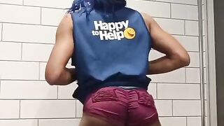 "Femboy's Thick Backside Walmart Venture" Mika Kawaiii