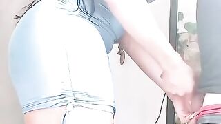 Eyeing her in that sundress made me supah rock hard, wanting to finish off inwards her. I find her exceptionally charming, and she embarks bellowing so deliciously and wants me to bring her to climax.