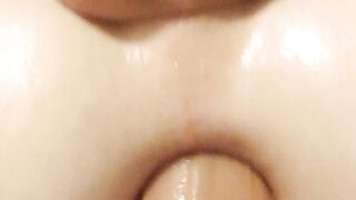 Sissy gurl dildo play