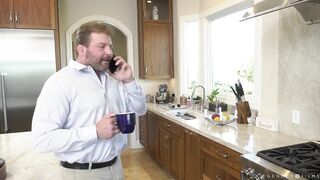 LARGE Tittied Stepbae Pummels StepDILF To Shut His Throat - Brittney Kade - UTTER GIG