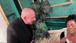 BLACK TGIRLS - Naomi Whistledown Slips Her Beefstick Softly