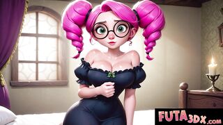 FUTA 3DX - Super-cute Stunner Gets Drilled Firm by Phat Futa Trunk