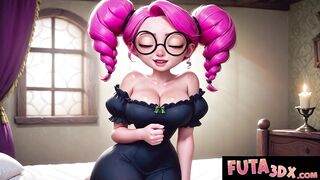 FUTA 3DX - Super-cute Stunner Gets Drilled Firm by Phat Futa Trunk